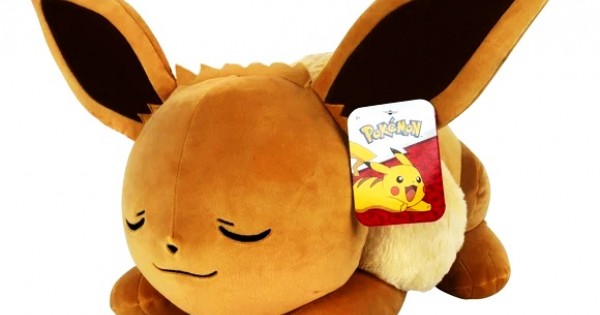 Pokemon 18 Sleeping Eevee Plush